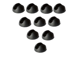 Conjunto De 10 Protetores Pés Mesa Tipo Hairpin Em Metal, Compatíveis Com A 12 Mm.-aquaforge