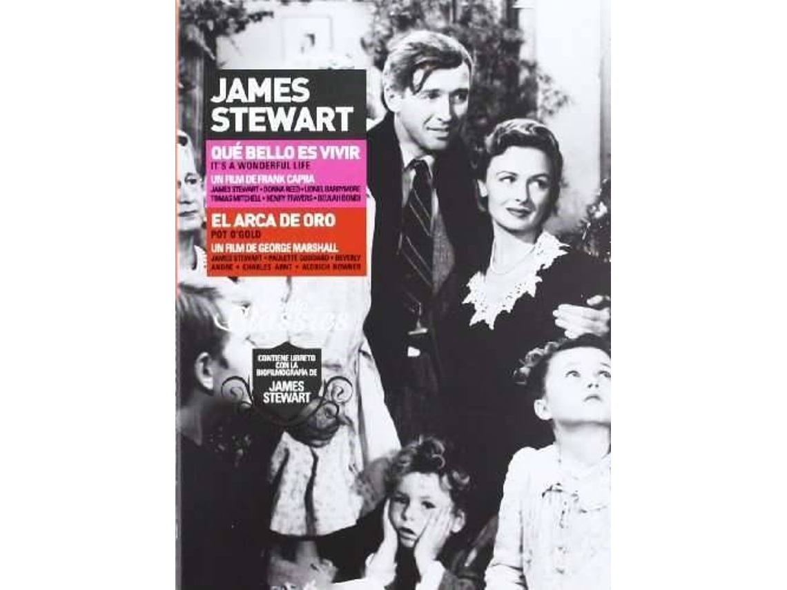 DVD It's a Wonderful Life (1946) + Pot o' Gold (1941)/ Pack James Stewart (Digipack)(Edição em Espanhol)