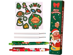 Caneta De Natal – Em Gel Oferta Especial. Tinta Para Papelaria