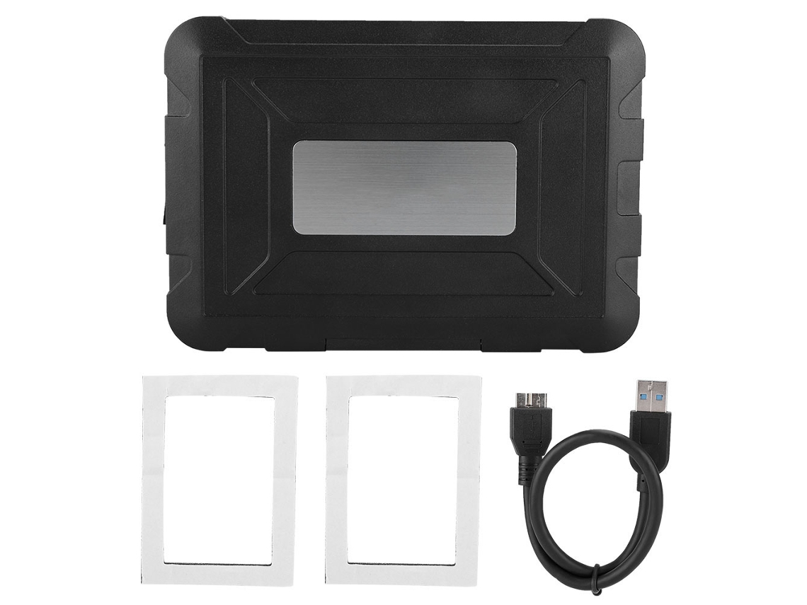 Enclosure De Ssd De 2,5 Polegadas Adata Ed600, Caixa De Disco Rígido Externo Usb3.0, Preto (disco Rígido Não Incluído)
