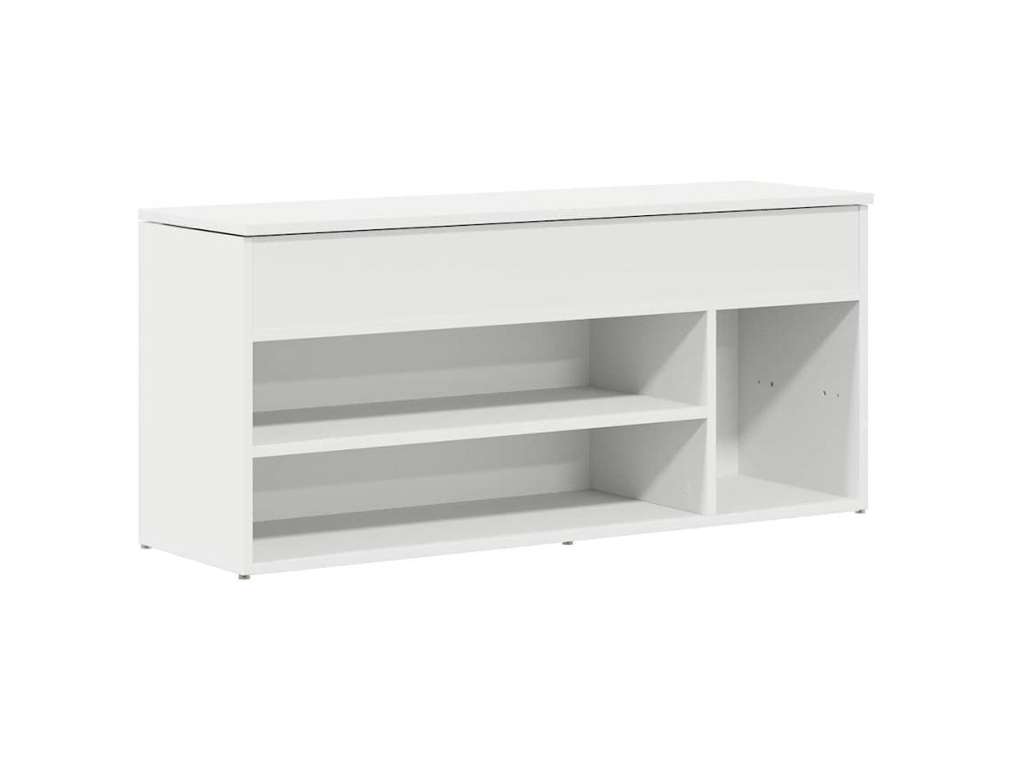 Shoe Bench, Shoe Benches Vidaxl Branco Madeira Processada (n/a)