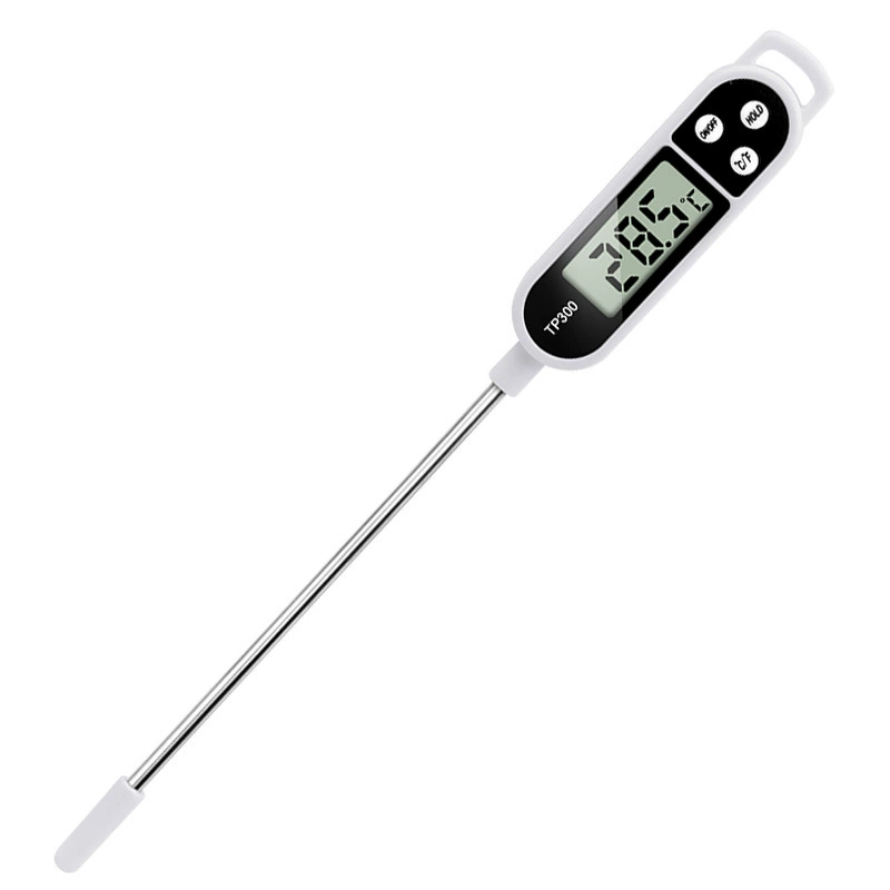 Termómetro De Cozinha Com Sonda, Para Grelha, Visor Lcd De 5 Segundos, Compatível Com Massas, Churrasco E Carnes