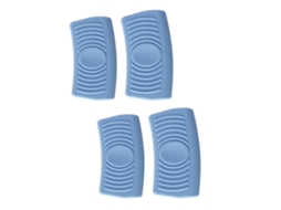 Pega Auxiliar Em Silicone Para Panela Térmica, Suporte Para Panela De Ferro Fundido Com Capa De Proteção Rnemitery