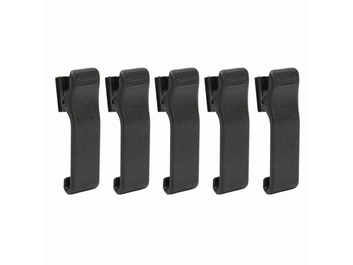 Aetheria 5pcs Pinça de Cinto para Rádio Motorola Gp88 Gp88s Gp2000 Gtx800 Lts2000 Portátil