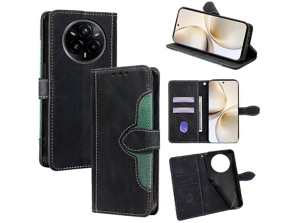 Capa De Couro Para Celular Com Fivela Magnética Skin Feel