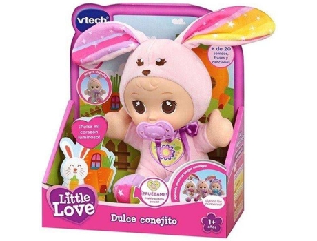 Boneco Bebé Little Love Dulce Conejito  (ES)