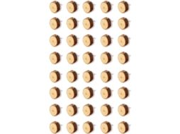 Tachinhas De Pinho, Para Quadro (1,2 X 1,5 Cm, Pacote Com 20, 40 Ou