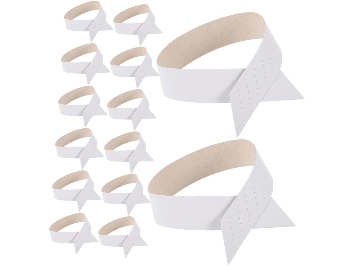 Suportes De Colarinho De Papel Macio Para Camisas Sociais Masculinas, 200 Unidades.