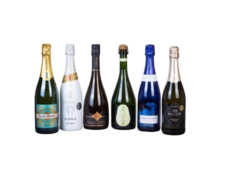 Vinho Seleção De Espumosos Latúe, Mar De Frades, Follador, Paloma Minguez Vinho Espumoso 4 L Latue