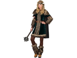 Fato de Mulher DISFRAZZES Viking Verde (Tam: XL)