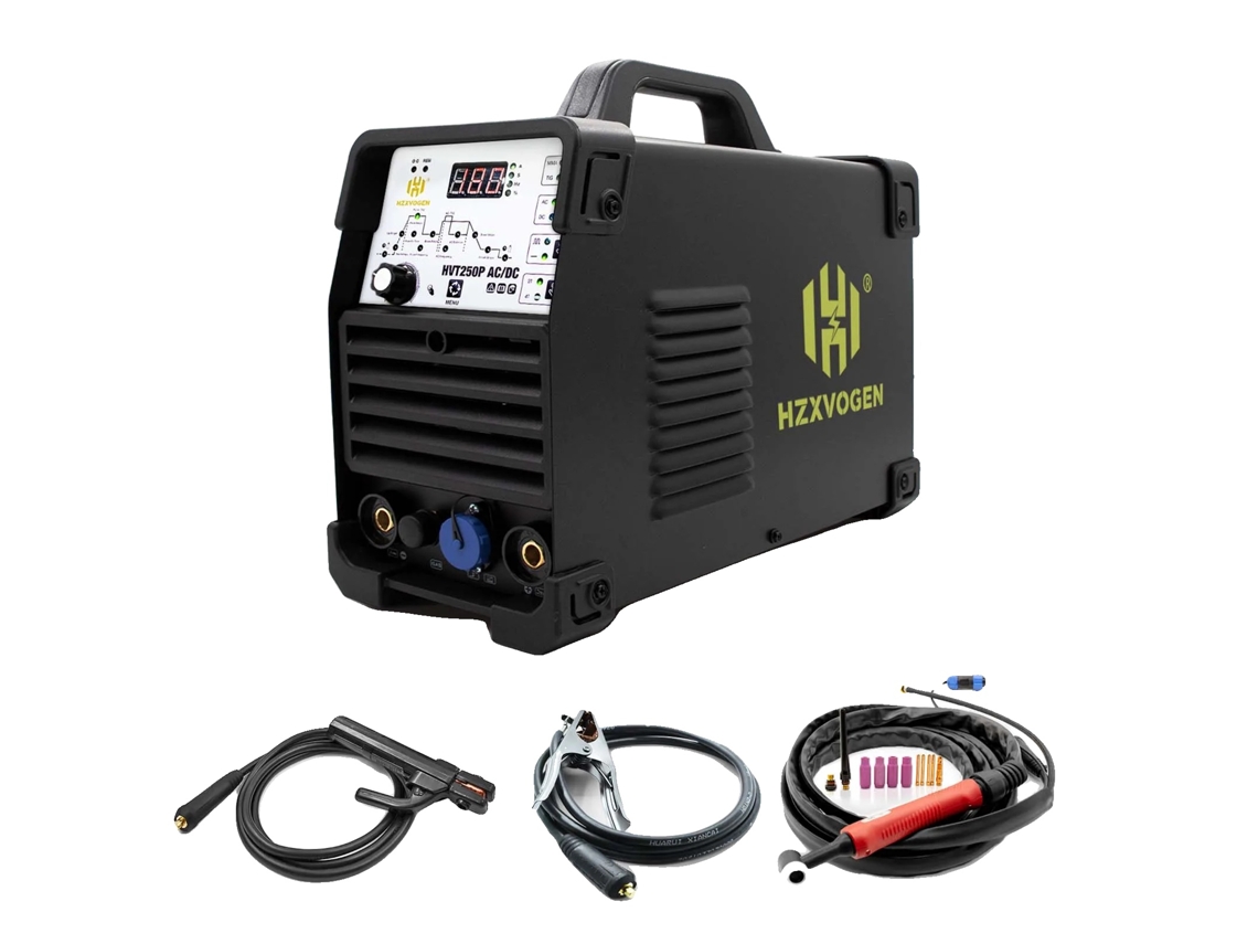 Máquina De Solda, Capacidade Tig E Mma/arc, Design Portátil, Hvt250p Acdc, 220v-200a