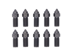 10 Bicos De Aço Temperado 0.4mm Alta Resistência A Temperatura Para Impressora 3d Elegoo Neptune 4