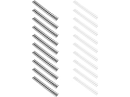 Luxshiny Conjunto De 20-clips Argola Plástico Pasta, 30-argolas No Total, Adequadas Arquivamento De Livros