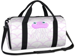 Bolsa Escama Peixe 45x21x23cm Tecido Poliést. S/MARCA