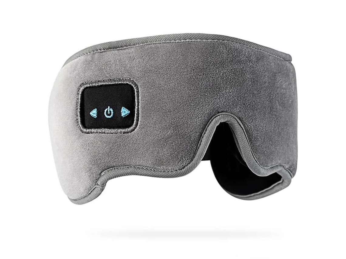 Máscara de Dormir Bluetooth 5.2 JIAPEI com Alto-falantes HD para Dormir de Lado e Exercícios