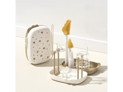 Portátil Conjunto Escovas Para Limpeza De Biberõe -adequado Para Bebés E Grávidas. Amarelo Hexinyigjly