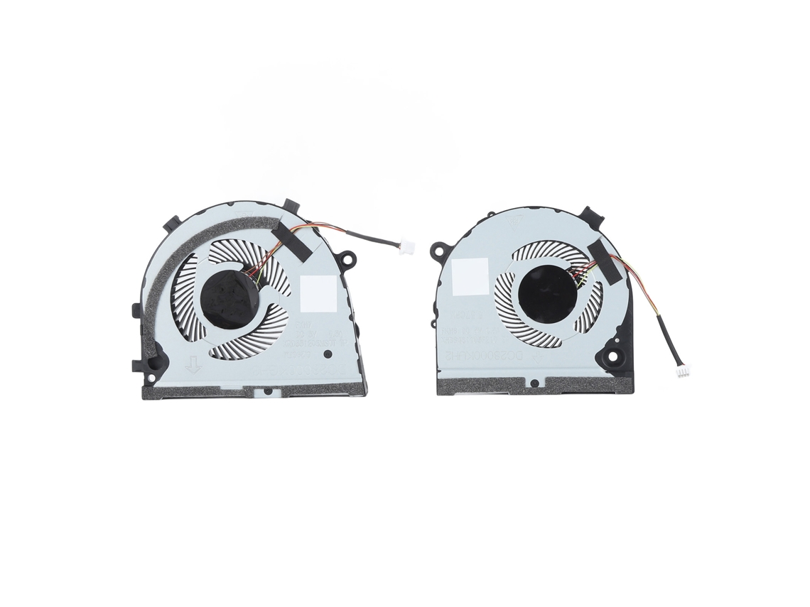 2026zentro-2pcs Cooler Fan Silencioso 4 Pin Para Cpu Gpu - Substituição Para Laptop G3 3579 G3 3779 G5 5587