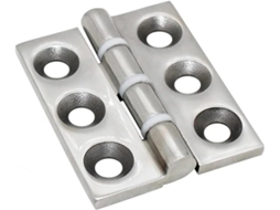 1 Dobradiça De Amortecimento Espessa Em Aço Inoxidável Para Porta Armário Industrial