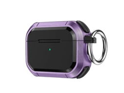 Estojo Protetor Para Fones De Ouvido Airpods 3 Em Tpu + Pc Com Fivela De Metal