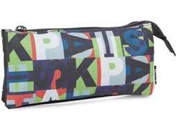 Estojo Triplo SKPAT Estampado 3 Bolsos