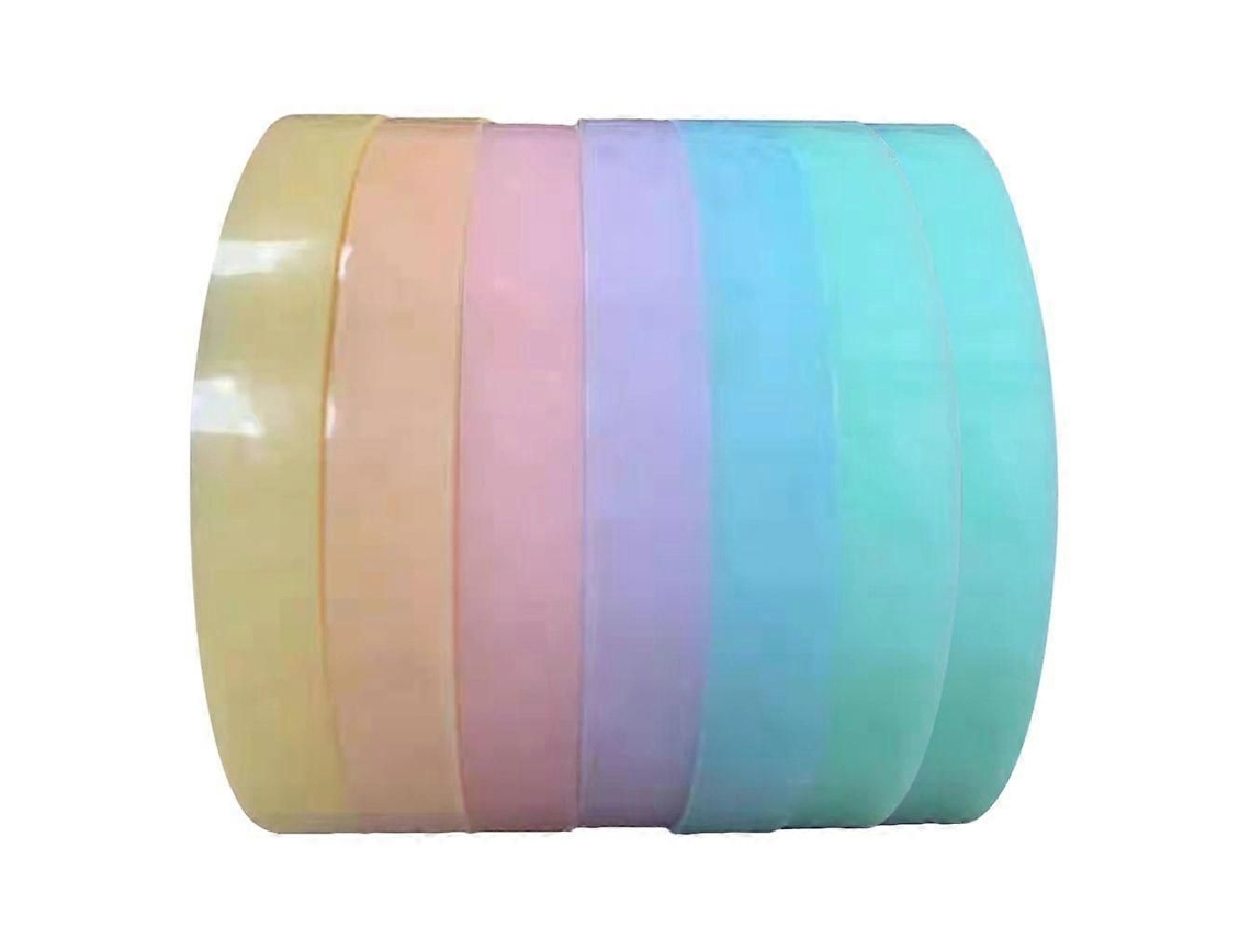 7 Rolos de Fita Adesiva Colorida com Bolas Adesivas Brinquedo para Autismo GOKOCO