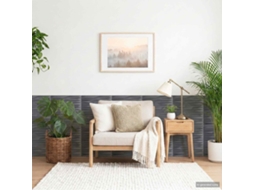Vidaxl Painéis De Parede 24 Unid. 50 X 50 Cm Cinza Pedregoso