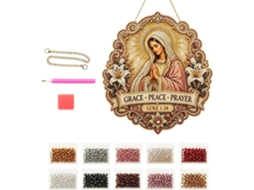 Kit De Pintura Ornamental Com Strass Feito À Mão |