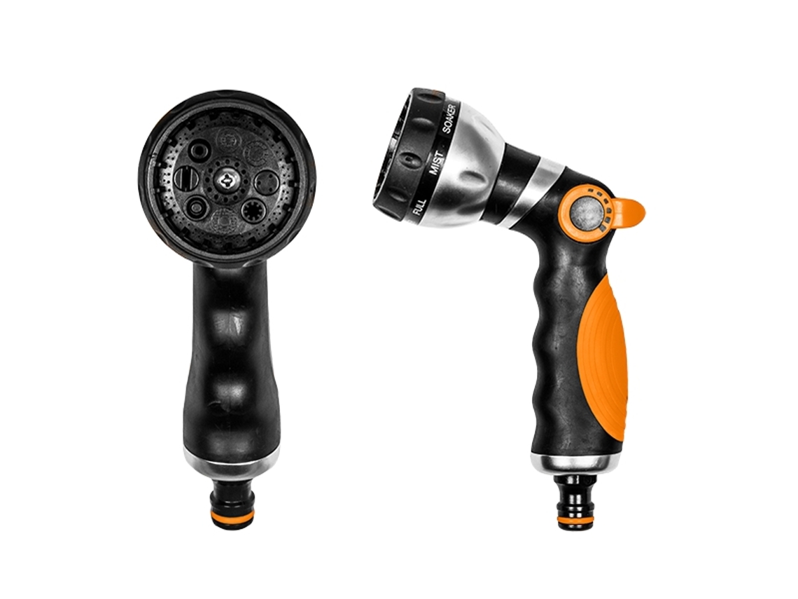Conjunto De 3 Produtos. Pistola Pintura Metálica Black Line Com 8 Padrões Pulverização. -aquaforge
