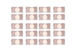 20 máscaras faciais descartáveis, compactadas, ultrafinas e hidratantes para cuidados com a pele.