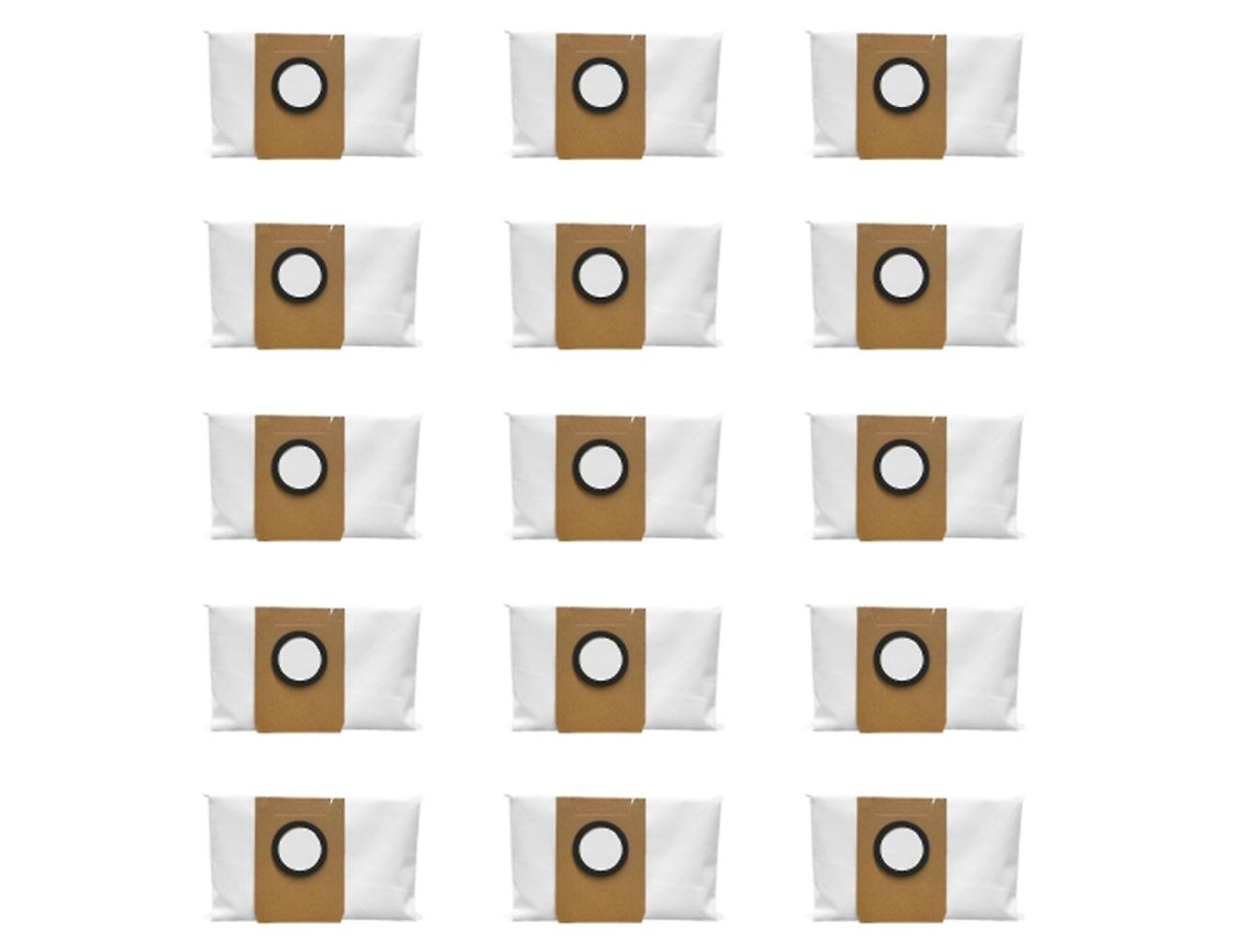 Acessórios de Aspirador Saco de pó à prova de vazamentos de grande capacidade para Deebot X1 Omni Robot Vacuum Pack 15