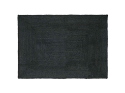 Vidaxl Tapetes De Área Retangular Cinzento-escuro 200 X 290 Cm Juta