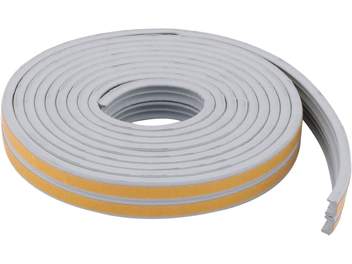 Ruilogod Fita Adesiva Para Portas E Janelas, 2x 2, 5m De Comprimento, Cinza Claro