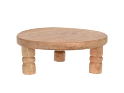 Mesa mini madera mango 24 cm