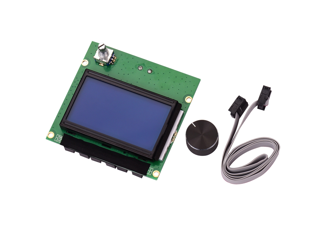 Tela LCD com Painel e Cabo para Ender 3/Pro com Marca