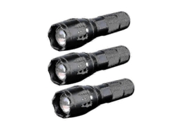 Lanterna Tática Com Zoom, 90.000 Lm, Led T6, Para Caminhadas E Acampamentos. Olysi Shop