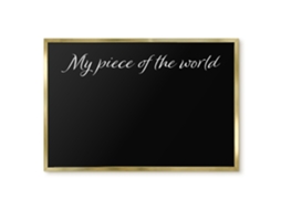 Magnetic Wall Board My Piece Of The World For The Office Espelharte (60x40 Cm)