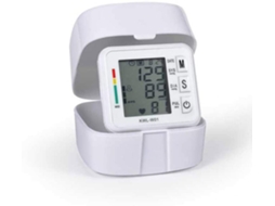 Pulso Monitor de Pressão Arterial Digital Lcd Automático Monitor de Pulso Frequência Cardíaca Esfigmomanômetro com Voz com Caixa JEDBESETZT