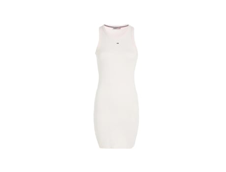 Vestido TOMMY JEANS (XS - Rosa)