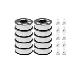 Filamento 3d, Material Pla, Excelente Adesã£o De Camadas, Pla P 2.0 Branco Oem