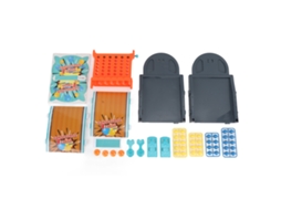 Ats jogo de Tiro de Mesa para 2 Jogadores, Brinquedo Educatsivo Descompressivo Interatsivo para Crianças, Jogo de Basquete e 4 em Linha