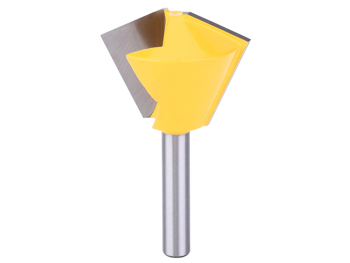 Broca De Router Boca De Pássaro Poligonal 8mm Shank Para Usinagem De Madeira