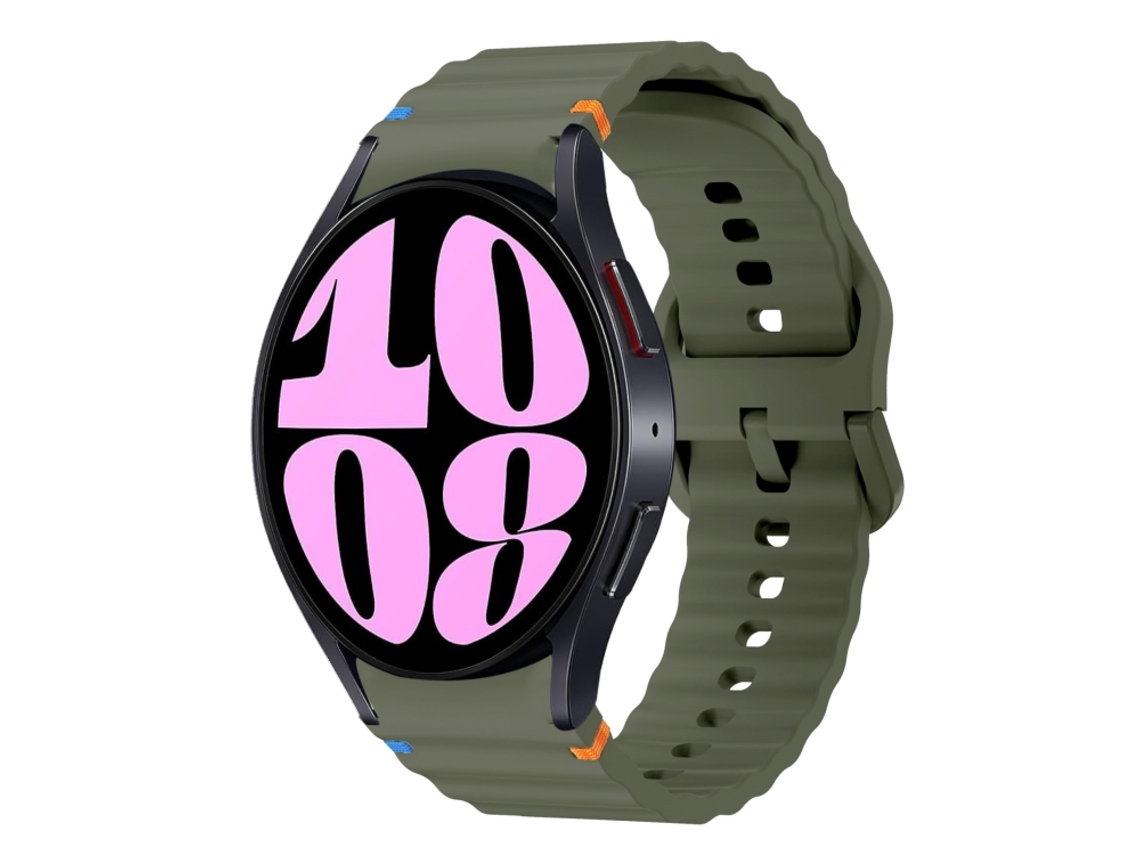Bracelete Silicone com Padrão de Onda para Samsung Galaxy Watch 6 XIAOMOYU (40mm/44mm)