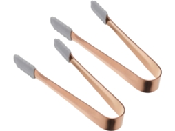 Pinça De Gelo Labrimp Aço Inoxidável 2 Peças, Ideal Para Servir Alimentos Na Cozinha Ou Em Restaurantes