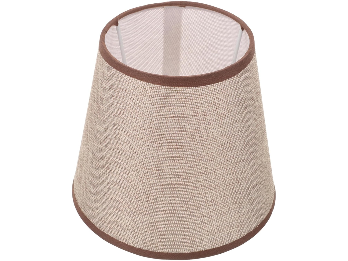 Luminária De Mesa Leve E27 Em Tecido Para Sala De Estar.