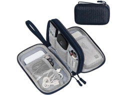 Fasst organizador electrónico, bolsa portátil para accesorios con cremallera y asa | S/MARCA