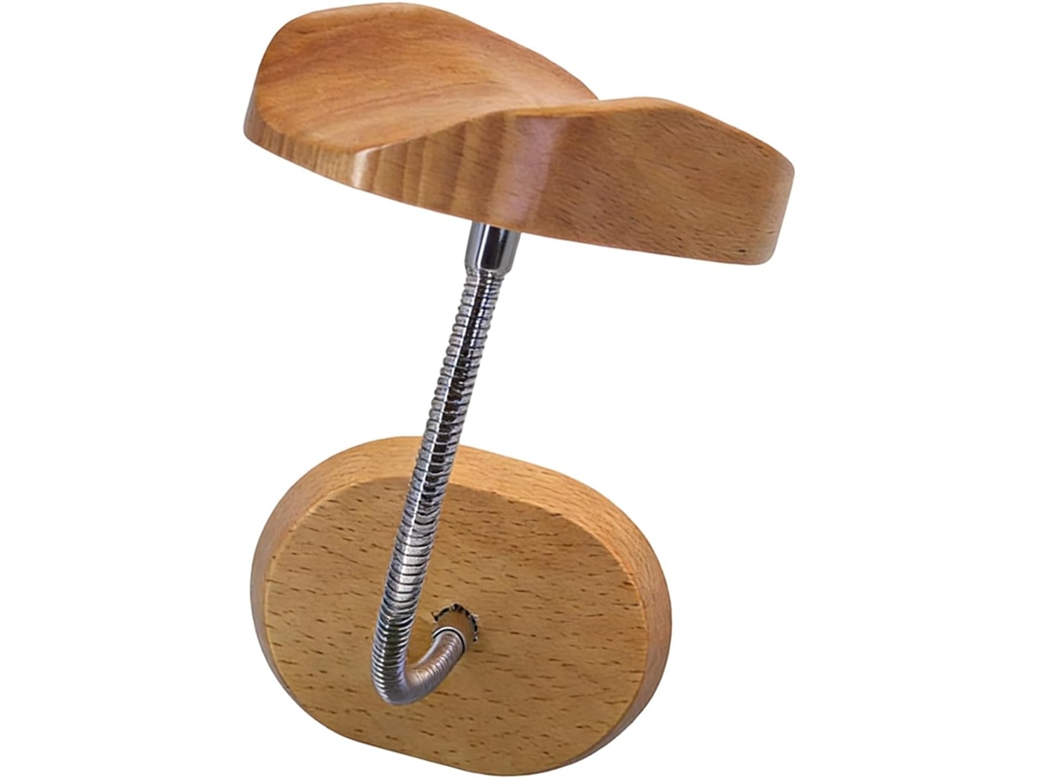 Suporte De Parede Ergonômico Com Giro 360 Graus, Feito De Liga Alumínio E Madeira