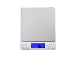 Balança de Precisão para Joias SFUSHOS Mini Balança Eletrônica de Bolso Portátil com Tela LCD Retroiluminada 3kg/0,1g a Bateria em Inglês