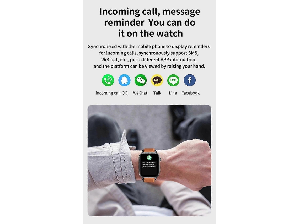 Monitor De Glicose No Sangue Saúde Relógio Inteligente Masculino Ppg Medição Da Pressão Arterial Ip68 Smartwatch Esportivo À Prova D'água