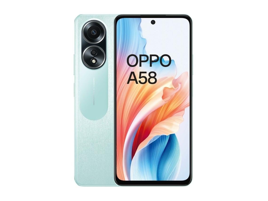 Smartphone OPPO A58 (Outlet Grade B - 6.7'' - 6 GB - 128 GB - Verde)