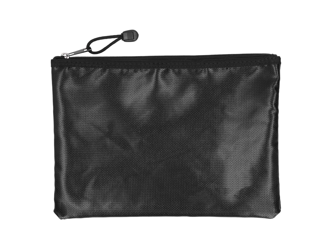 Bolsa Multifuncional À Prova de Fogo e Água para Documentos e Dinheiro com Zíper 27x16cm | S/MARCA